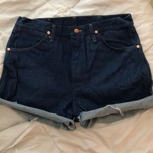 Wrangler cutoff shorts